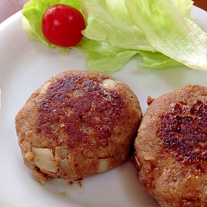 いわし缶アレンジハンバーグ